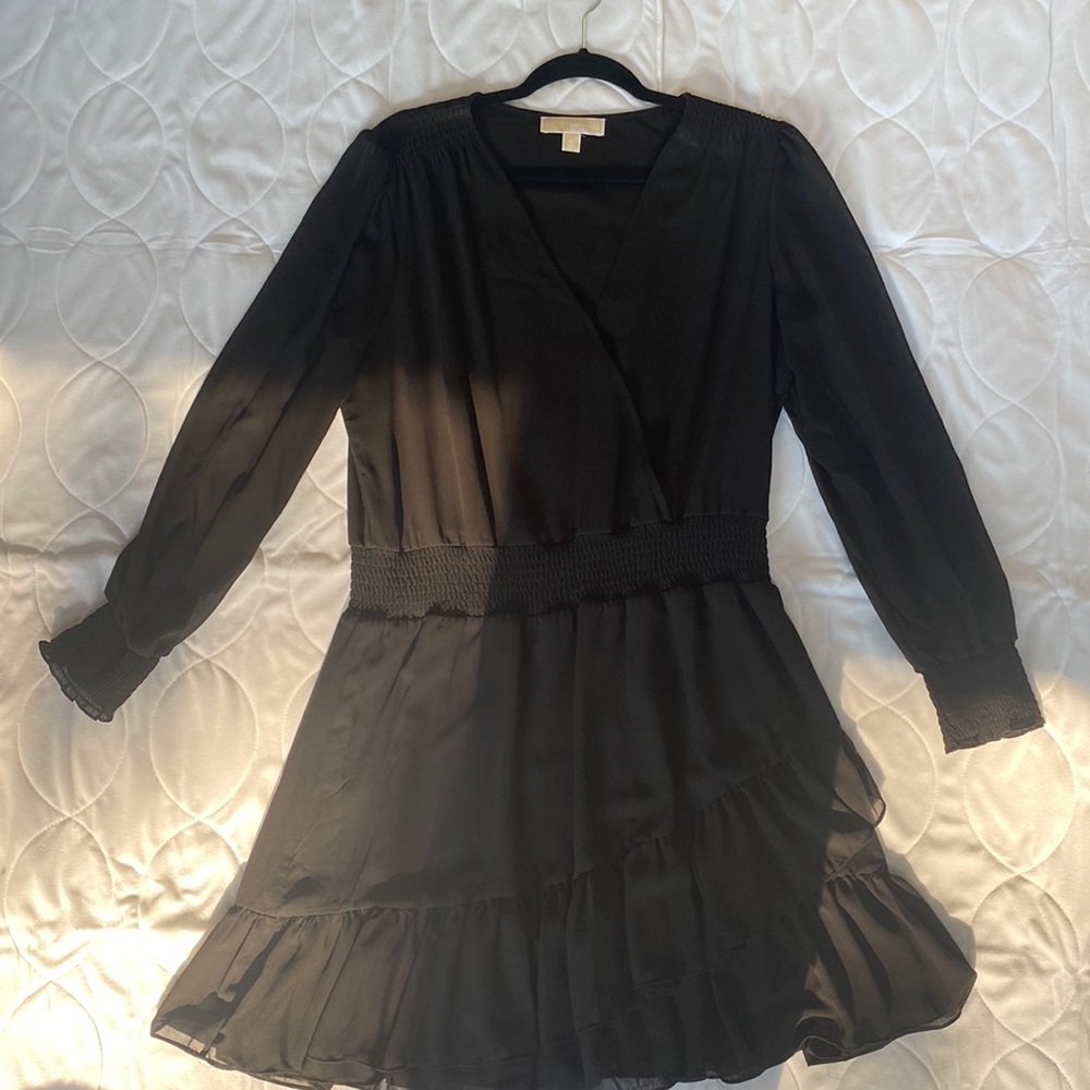 Black polyester Michael Kors dress size XL